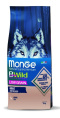 Сухой корм для собак Monge Dog BWild LG Adult All Breeds (гусь) (2,5 кг)