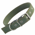 Двойной брезентовый ошейник для собак Gamma (хаки)