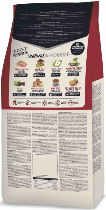 Сухой корм для собак OWNAT Classic Complet Adult Dog (курица)