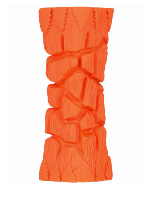 Игрушка для собак Mr.Kranch Палочка с пищалкой 16 см (Оранжевая с ароматом бекона)