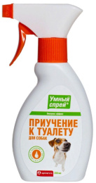Apicenna Умный Спрей Приучение к туалету для собак