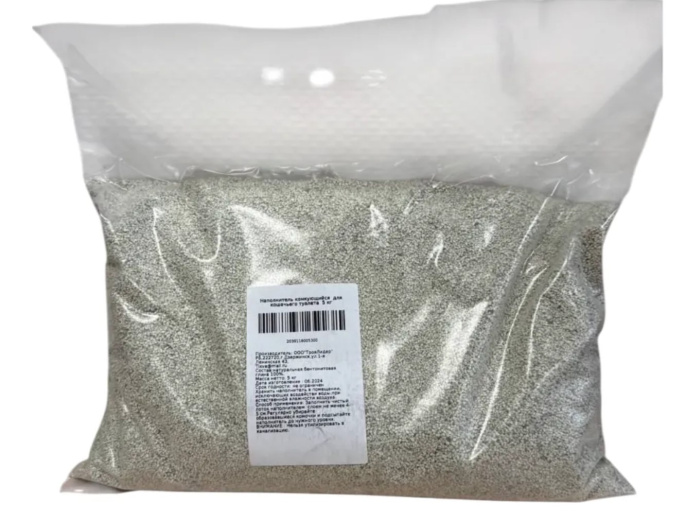 Наполнитель бентонитовый комкующийся Мягкие Лапки Premium  (10 кг)