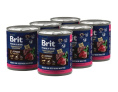 Консервы для собак Brit Premium by Nature (сердце и печень) (850 гр.)