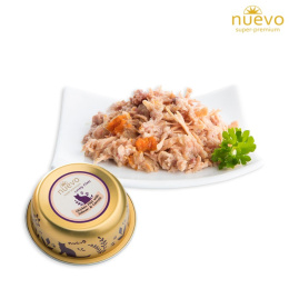 Kонсервы для кошек Nuevo Lovely Filets (куриное филе, лосось, морковь)