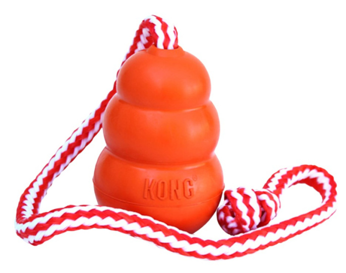 KONG Игрушка для собак Aqua with rope (M)