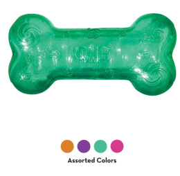 KONG Игрушка для собак Squeezz Crackle Bone Assor