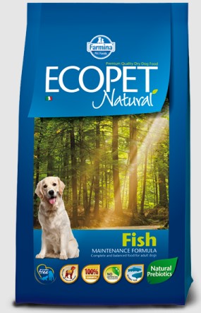 Сухой корм для собак средних пород Farmina Ecopet Natural Fish Medium (12 кг)
