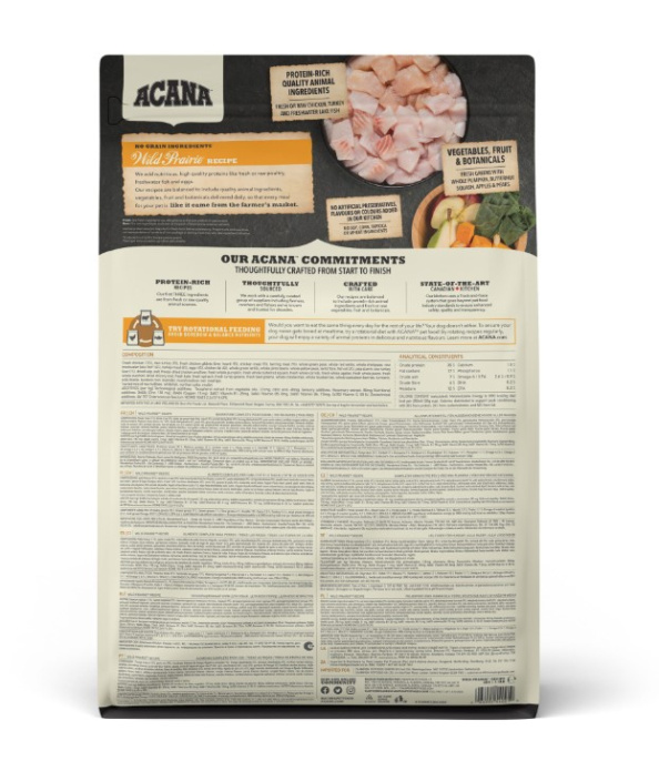 Сухой корм для собак ACANA WILD PRAIRIE Dog (курица) (2 кг)