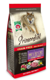 Сухой корм для собак Primordial Dog Adult Mini (сардина, гусь)