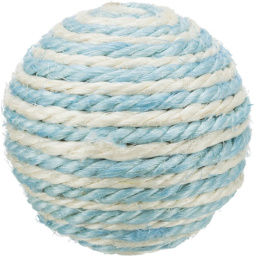 Игрушка для кошки сизалевая в виде мячика с кошачьей мятой TRIXIE 