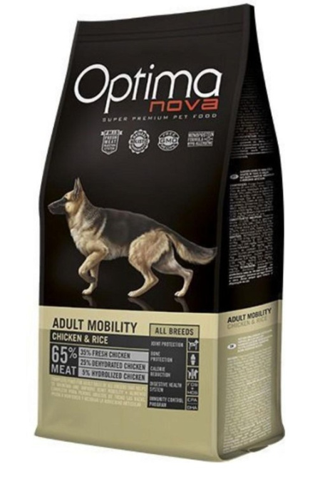 Сухой корм для собак Optima Nova Mobility Adult dog (курица, рис) (2 кг)