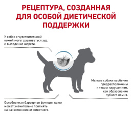 Сухой корм для собак Royal Canin Skin Care Small Dog