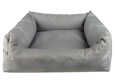Лежанка-пуфик для животных FANCY PETS "Любимое место" светло-серый