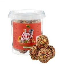 Лакомство для грызунов Зерновые шарики Little King 12 шт