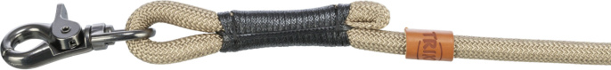 Поводок для собак TRIXIE BE NORDIC (песочный/черный) (S-M 1 м/⌀8 мм)