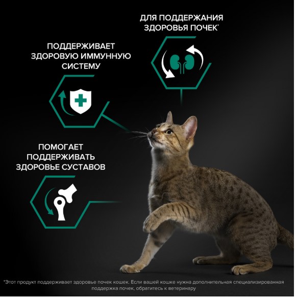 Сухой корм для кошек Pro Plan Sterilised RENAL PLUS Adult (лосось) (1,5 кг)