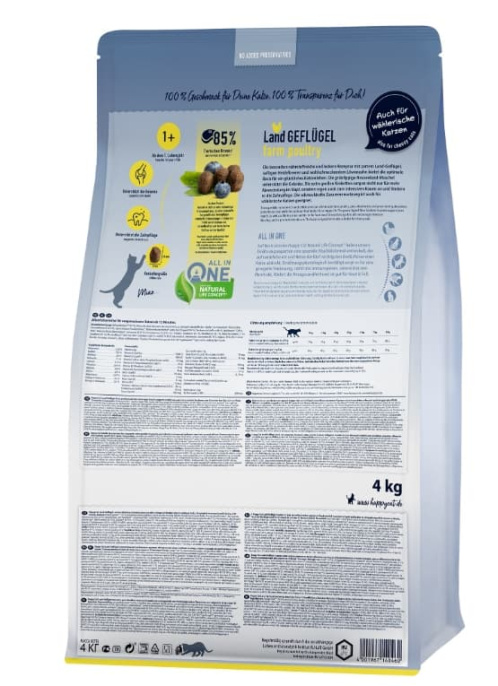 Сухой корм для кошек Happy Cat Culinary Land Geflugel (домашняя птица)