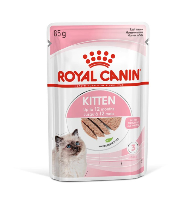Паштет для котят Royal Canin Kitten Loaf (85 гр*12 шт)