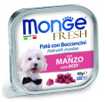 Паштет для собак Monge Fresh Dog Adult (говядина) (100 гр)