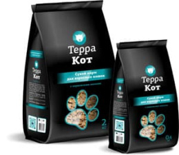 Сухой корм для кошек Терра Кот (норвежский лосось) 10 кг