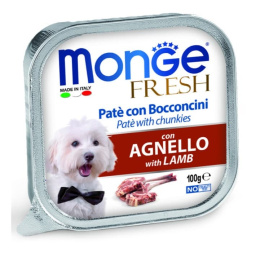 Паштет для собак Monge Fresh Dog Adult (ягненок)