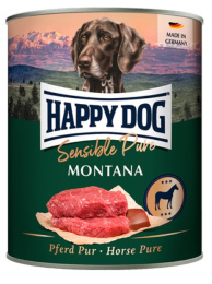 Консервы для собак Happy Dog Sensible Pure Montana Adult Dog (конина)