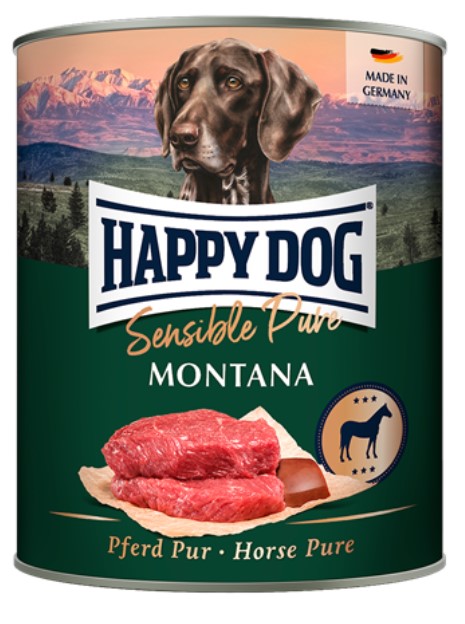 Консервы для собак Happy Dog Sensible Pure Montana Adult Dog (конина) (200 гр)