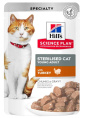 Влажный корм для кошек Hill's Science Plan Sterilised Cat Young Adult (индейка) (85 гр)