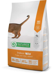 Сухой корм для кошек Nature's Protection Indoor (птица, рис)