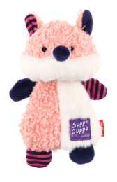 Игрушка для собак GiGwi Suppa Puppa Лиса с пищалкой 17.5 см