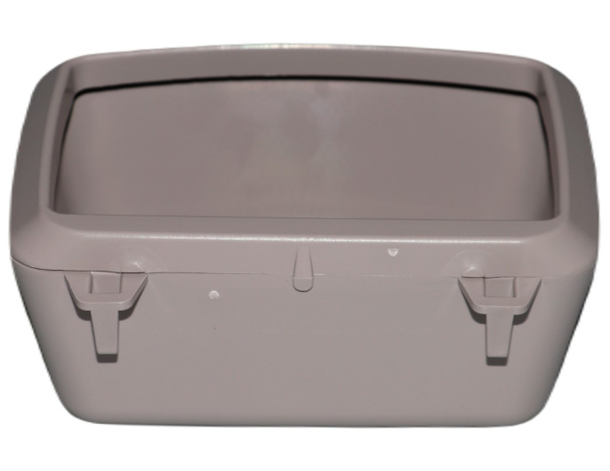 My Pets Solutions Кормушка для переносок для кошек и собак светло-серая (250 мл)