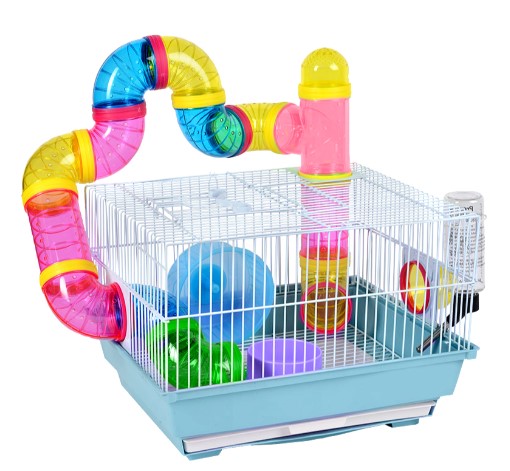 Triol Клетка B3305 для мелких грызунов с переходами, эмаль