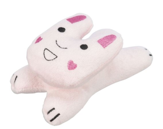 TRIXIE Игрушка для собак Кролик, 12 см
