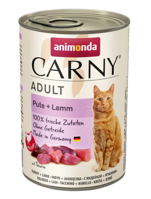 Консервы для кошек Animonda CARNY Adult (индейка, ягненок) (400 гр.)