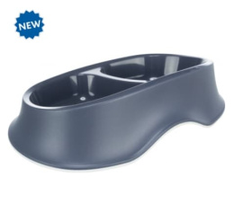 Миска двойная для собак 2х0.25 л "TRIXIE" (24966)