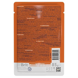 Влажный корм для кошек Brit Premium with Salmon for Sterilized (лосось)