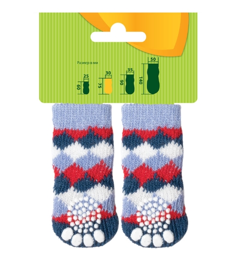 Носки для собак "Ромбы" Triol