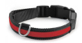 Ошейник светодиодный для собак неоновый красный TRIOL (S 20х230-310 мм)