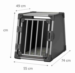 TRIXIE Транспортный бокс для собак, графит