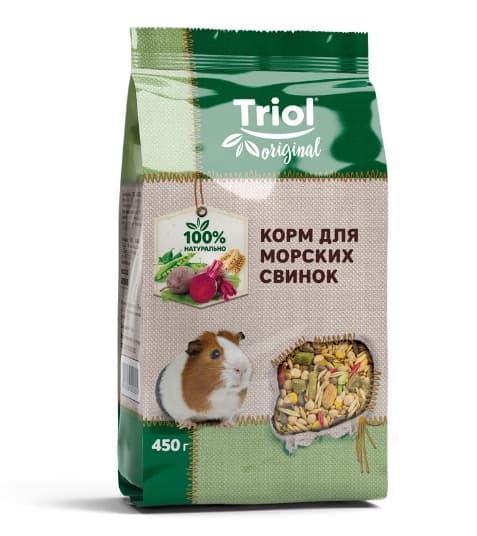 Корм для морских свинок Triol Original 450 гр  (450 гр)