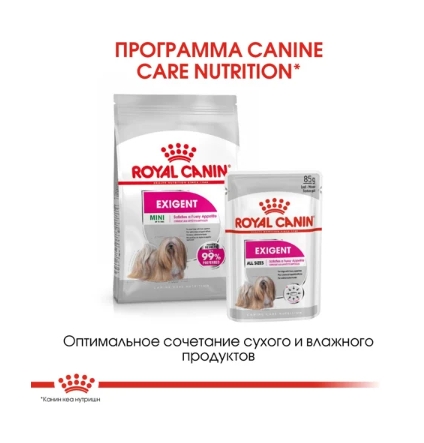 Паштет для собак Royal Canin Exigent (85 гр*12 шт)