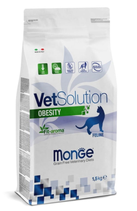 Сухой корм для кошек Monge VetSolution Obesity Cat (400 гр.)