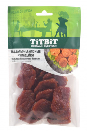 Медальоны мясные из индейки Меню от Шефа TiTBiT 80 гр