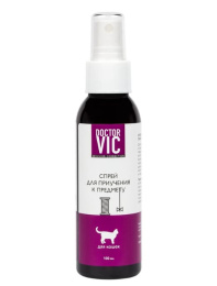 Спрей "Doctor VIC" для приучения кошек к предмету