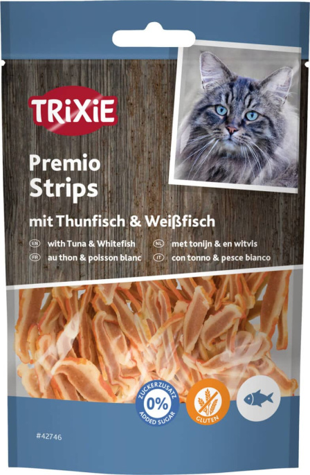 Лакомство для кошек ломтики из тунца TRIXIE PREMIO (20 гр.)