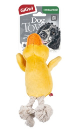 Игрушка для собак GiGwi Catch & Fetch Утка с пищалкой