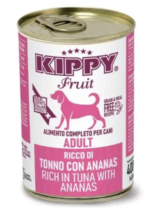 Паштет для собак Kippy Adult Dog (тунец, ананас) (400 гр.)