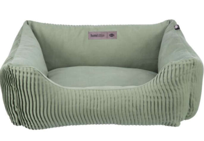 TRIXIE Лежак для собак Marley bed (серо-зеленый) (60 х 50 см)