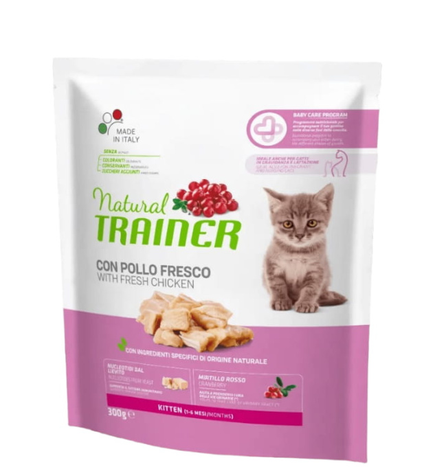 Сухой корм для котят Trainer Natural Kitten (курица)
