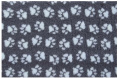 ProFleece коврик меховой 1х1,6 м угольный-голубой